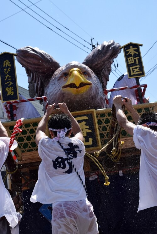 鳥栖山笠