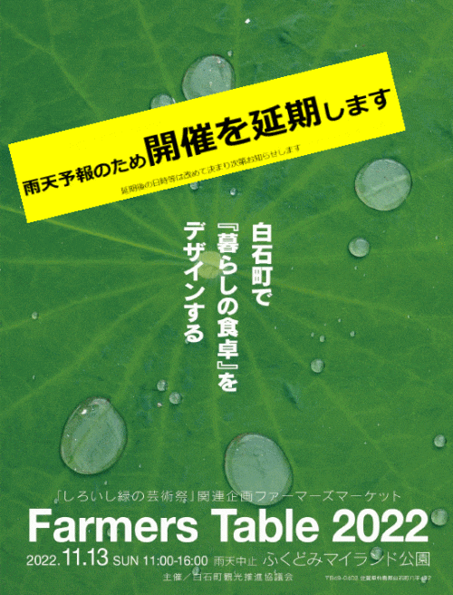 Farmers Table 2022