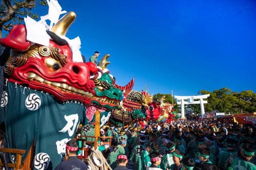 唐津くんち曳山巡行