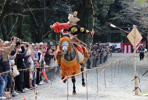 白石神社 流鏑馬