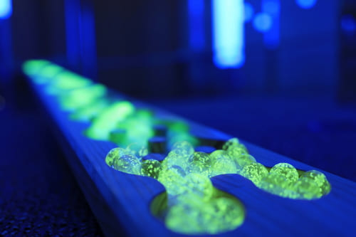 佐賀県立宇宙科学館 光るビー玉転がし