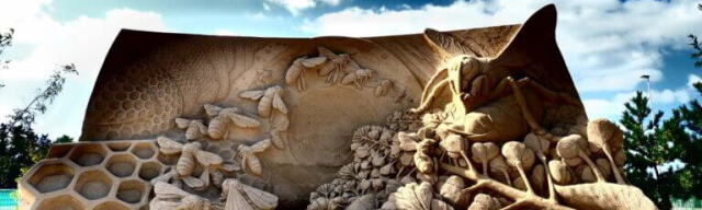 あしや砂像展2025