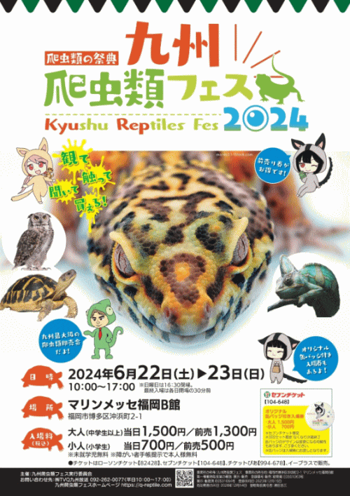 九州爬虫類フェス2024