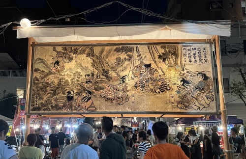 大浜流灌頂大灯籠