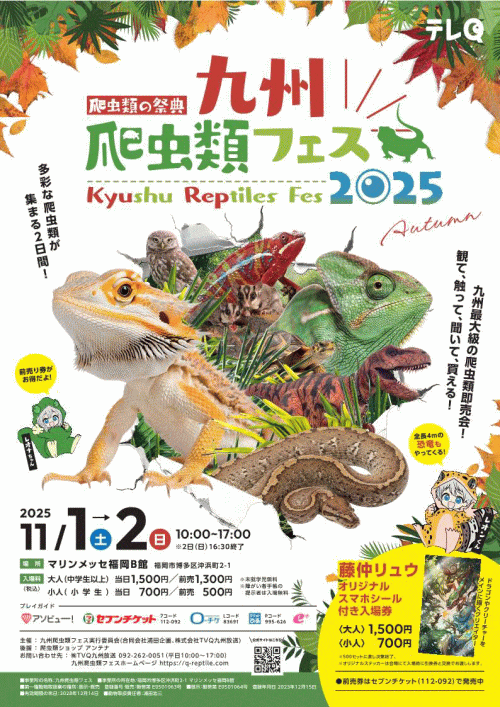 九州爬虫類フェス2025