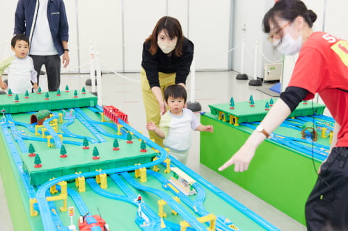 プラレール博 プラレールあみだくじ