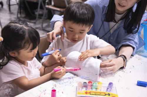 プラレール博 おえかきトンネル
